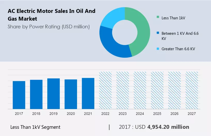 AC Electric Motor Sales in Oil and Gas Market Size
