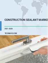 Construction Sealant Market by Product and Geography - Forecast and Analysis 2021-2025