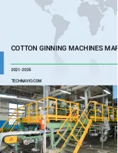 Cotton Ginning Machines Market by Technology and Geography - Forecast and Analysis 2021-2025