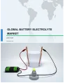 Battery Electrolyte Market by Battery Type and Geography - Forecast and Analysis 2020-2024