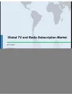 Global TV and Radio Subscription Market 2017-2021