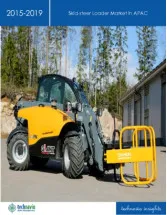 Skid-steer Loader Market in APAC 2015-2019