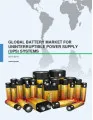 Global Battery Market for UPS 2015-2019