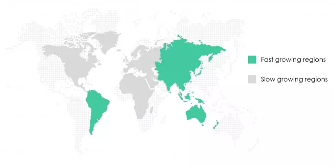 Organic-Baby-Food-Market-Market-Share-by-Region-2019-2024