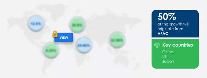 Fluff Pulp Market Share by Geography