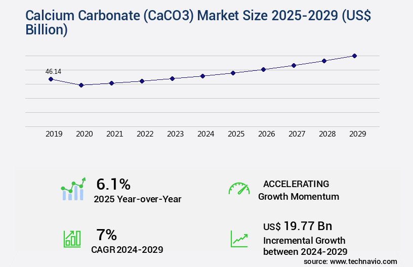 Calcium Carbonate (CaCO3) Market Size