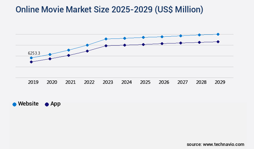 Online Movie Market Size