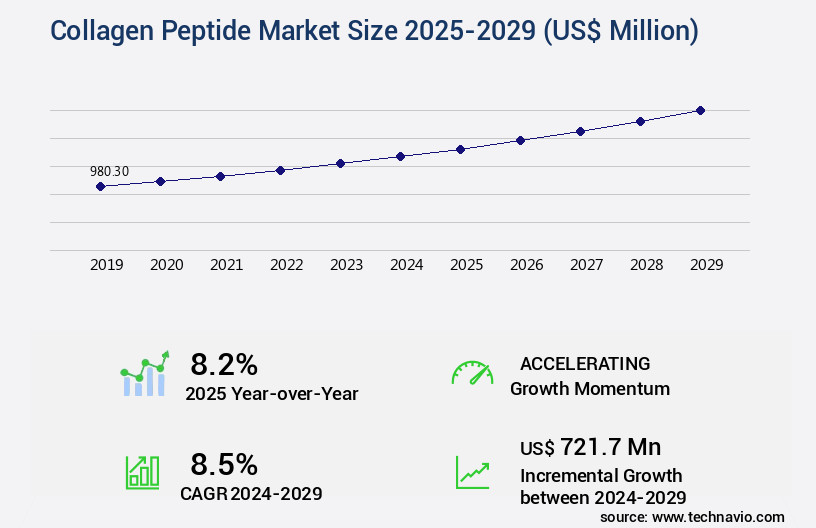 Collagen Peptide Market Size